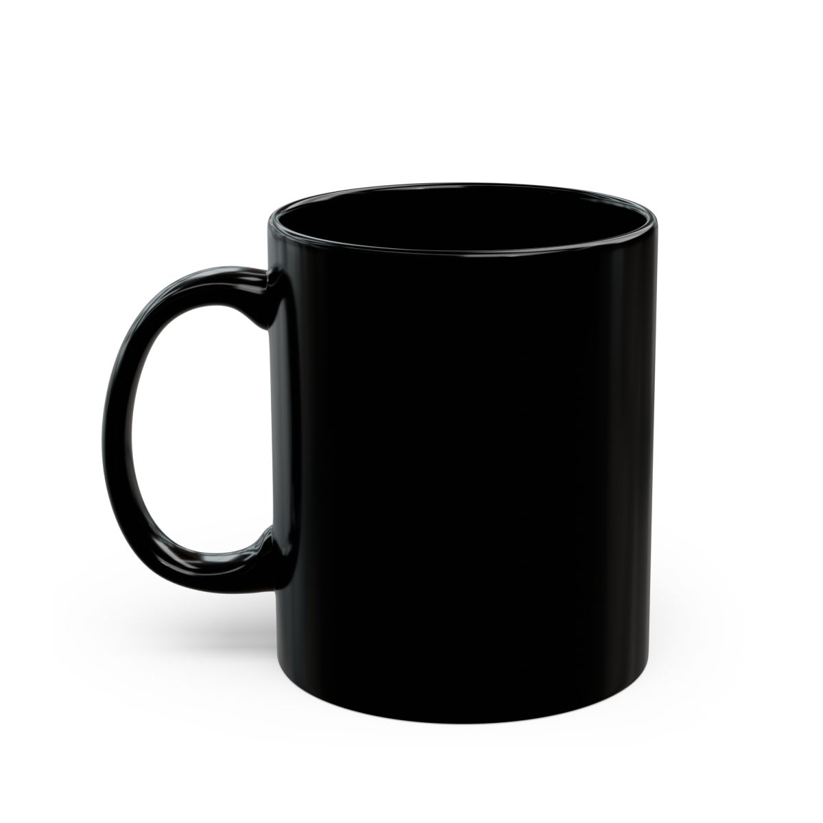 Against the Rules typography mug | Black ceramic mug | Against The Rules Podcast - alternate angle 2, merchandise