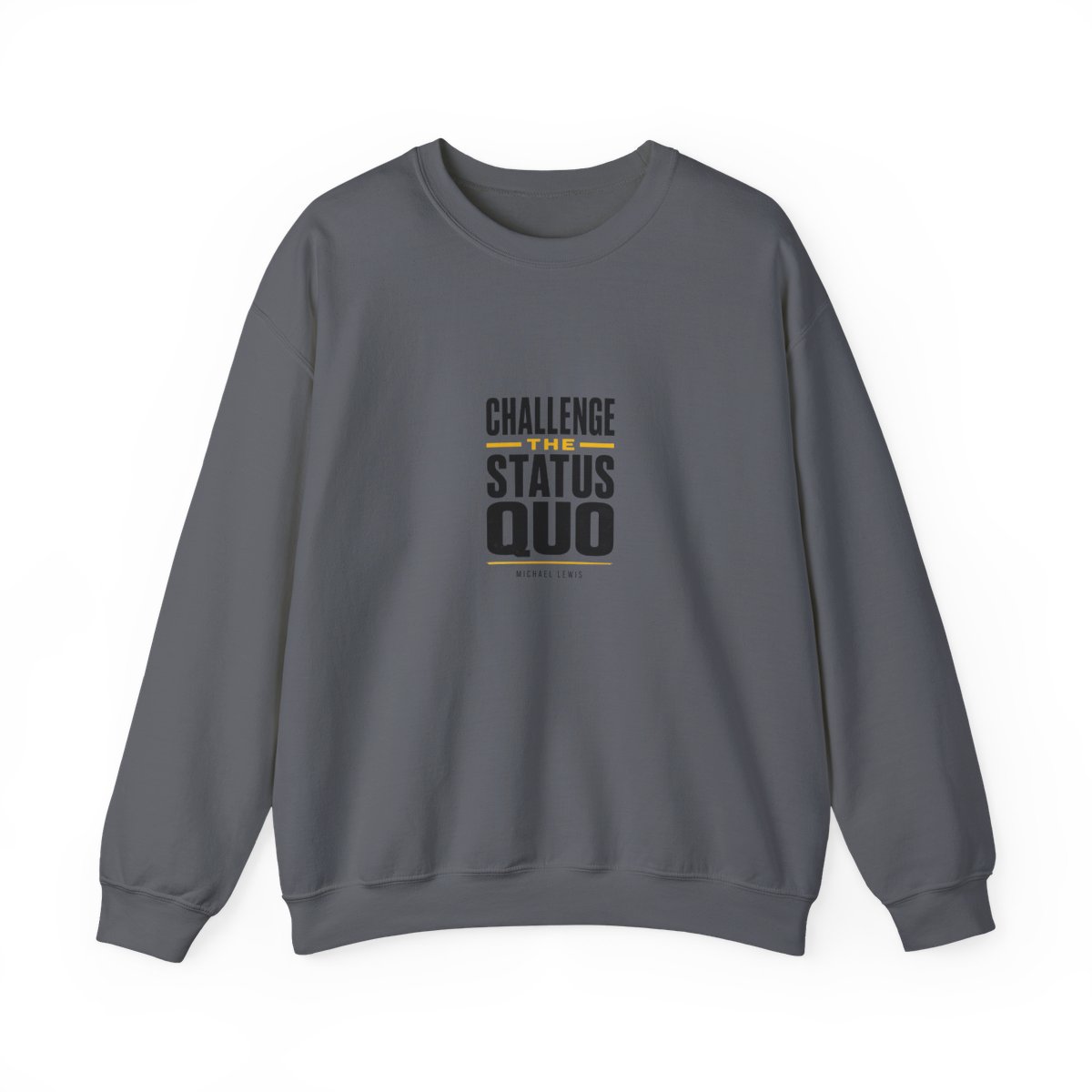 Against the Rules "Challenge the Status Quo" Crewneck - alternate angle 5, merchandise