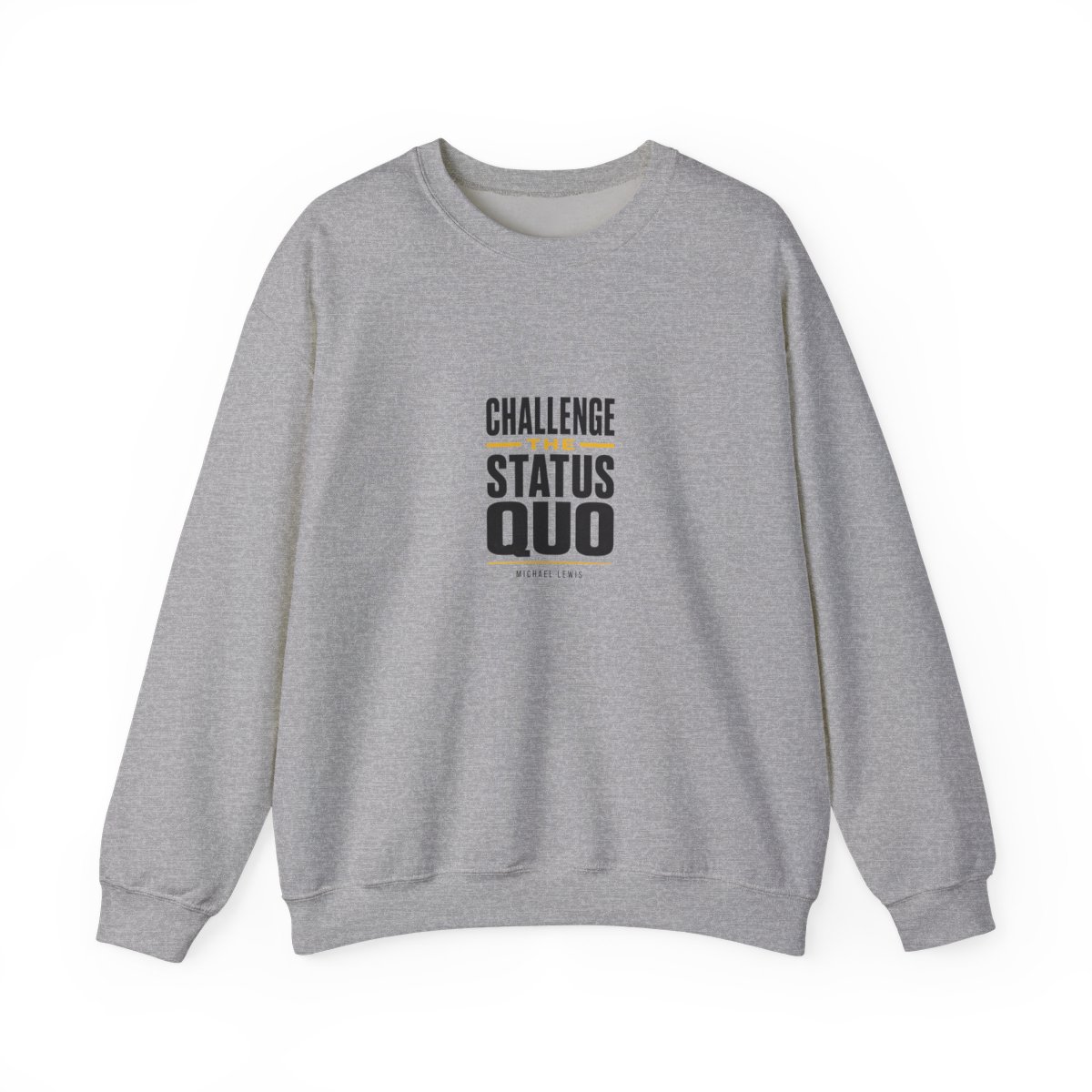 Against the Rules "Challenge the Status Quo" Crewneck - alternate angle 4, merchandise