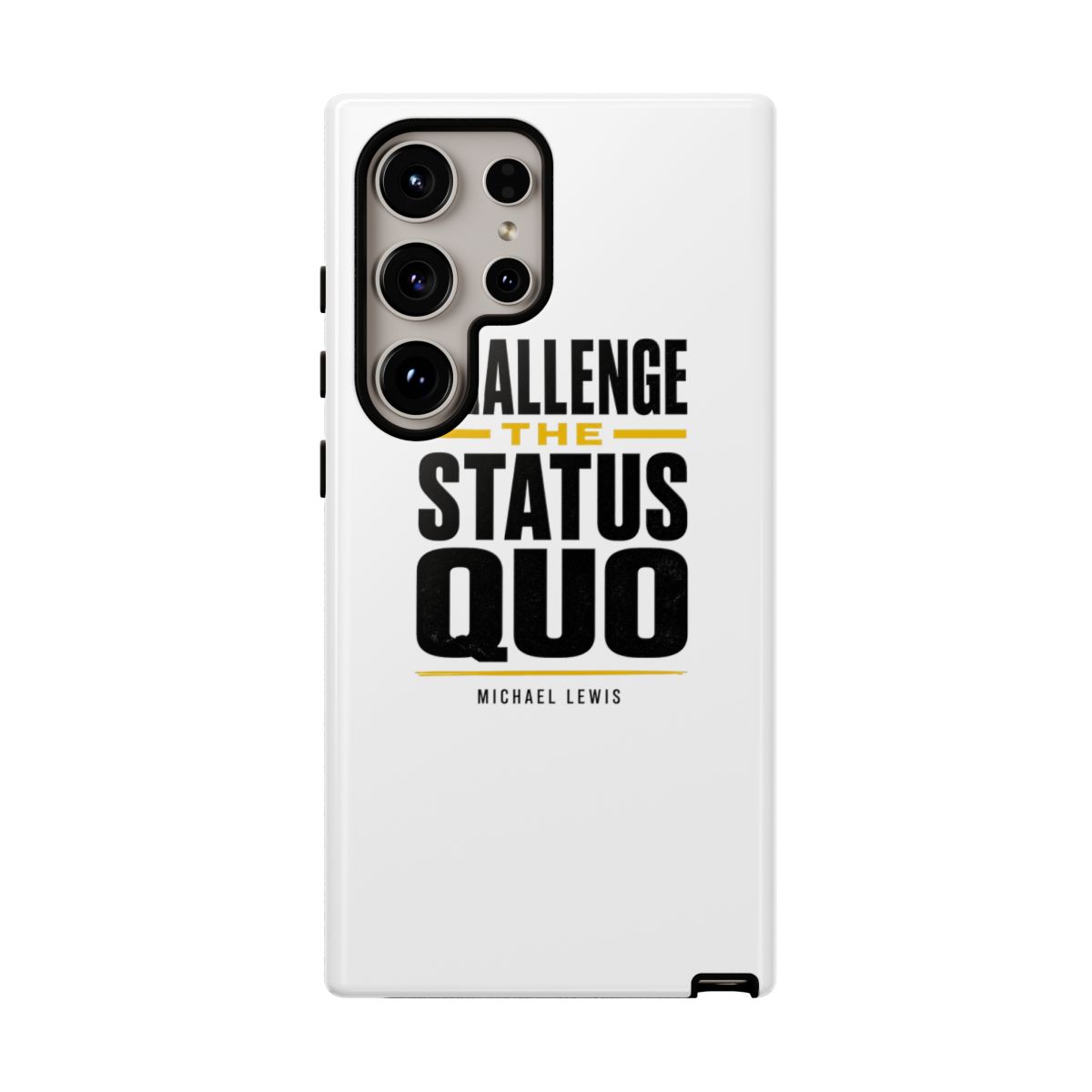 Against the Rules "Challenge the Status Quo" Phone Case - alternate angle 4, merchandise