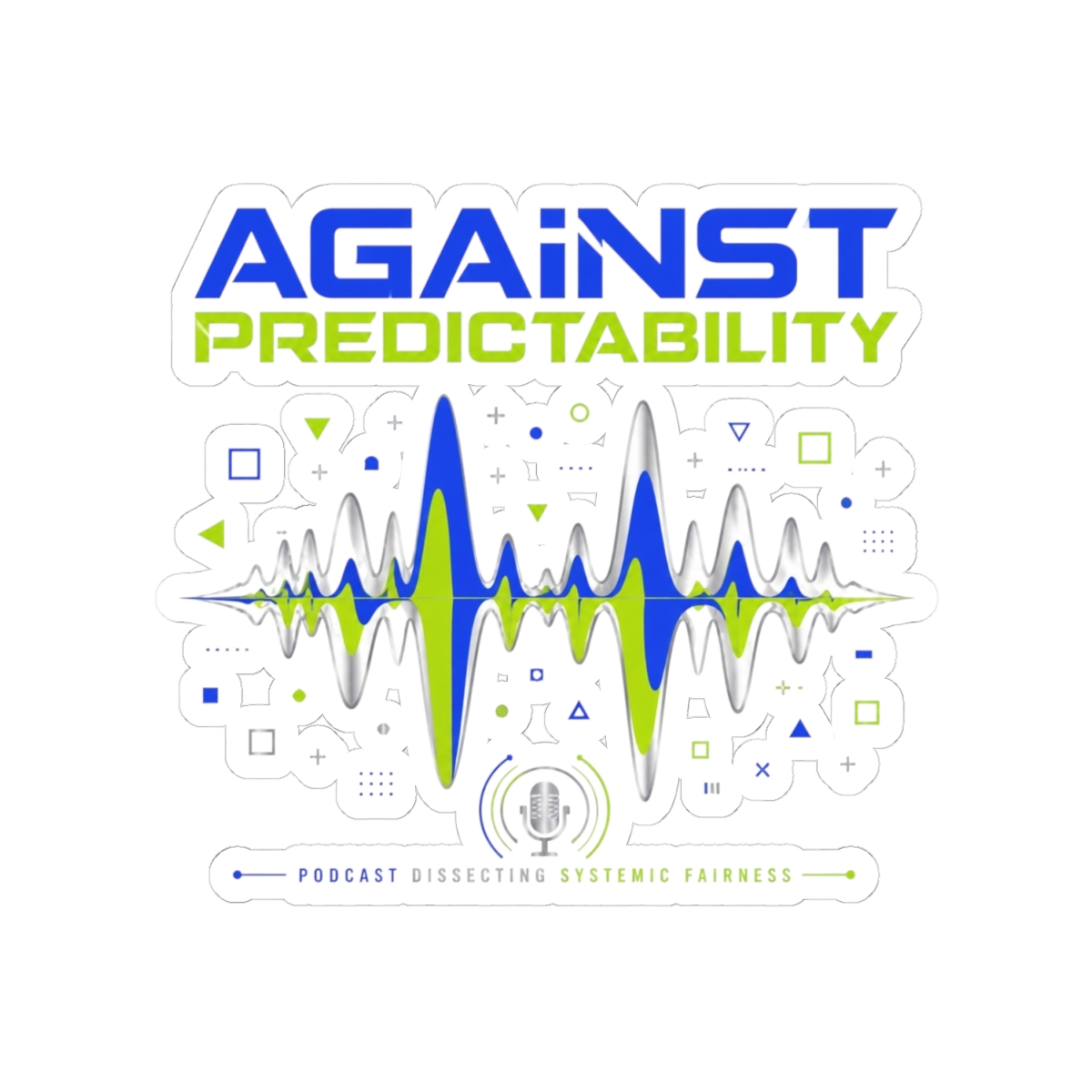 Against the Rules "Against Predictability" Sticker - alternate angle 2, merchandise